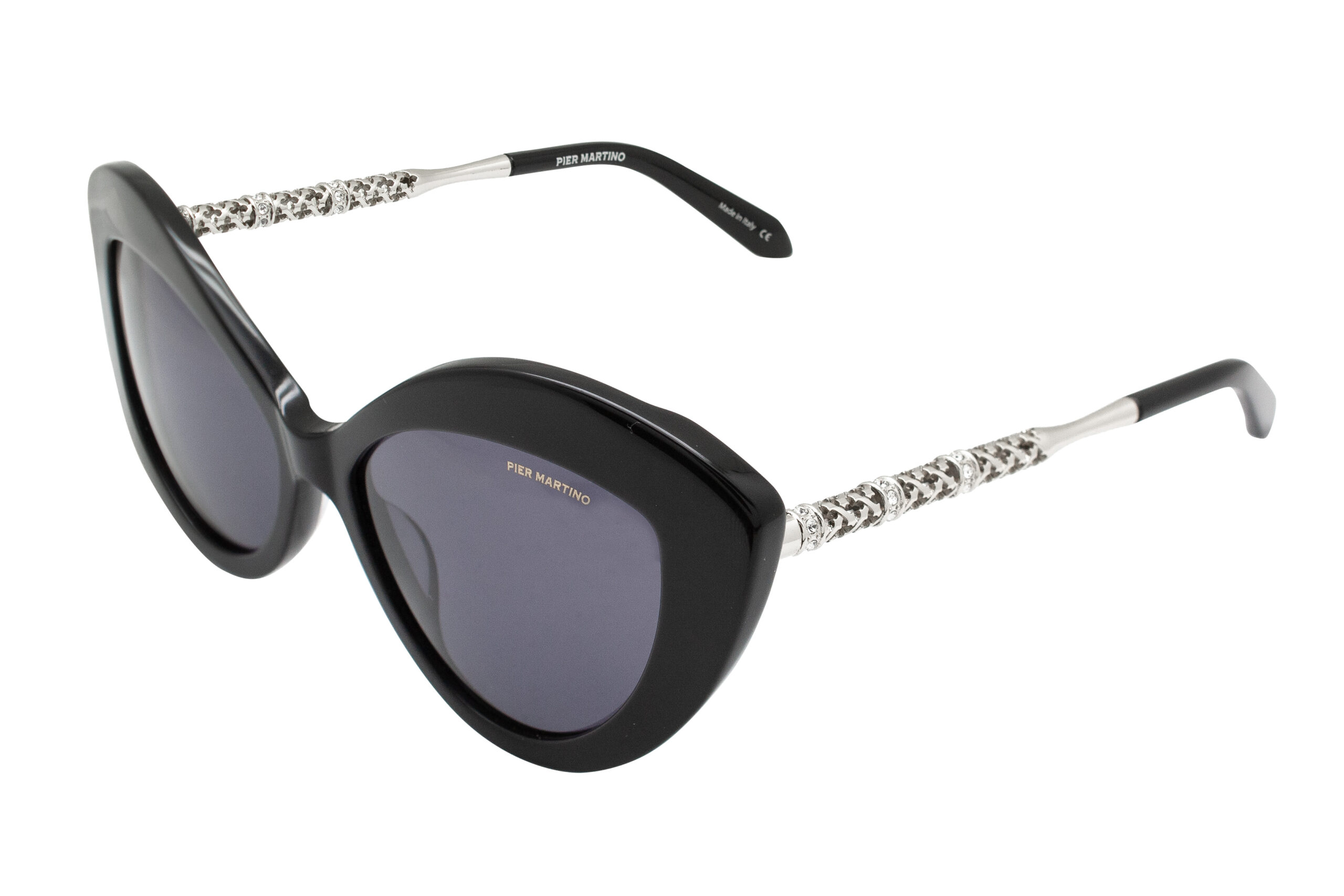 Pier Martino Sunglasses Made in Italy from Acetate & Metal NEW PIER MARTINO 8392 SUNGLASSES UNISEX 52-19-145 GRAY C3  main image 4